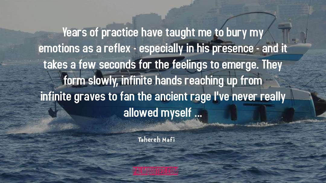 Suppressed Emotions quotes by Tahereh Mafi