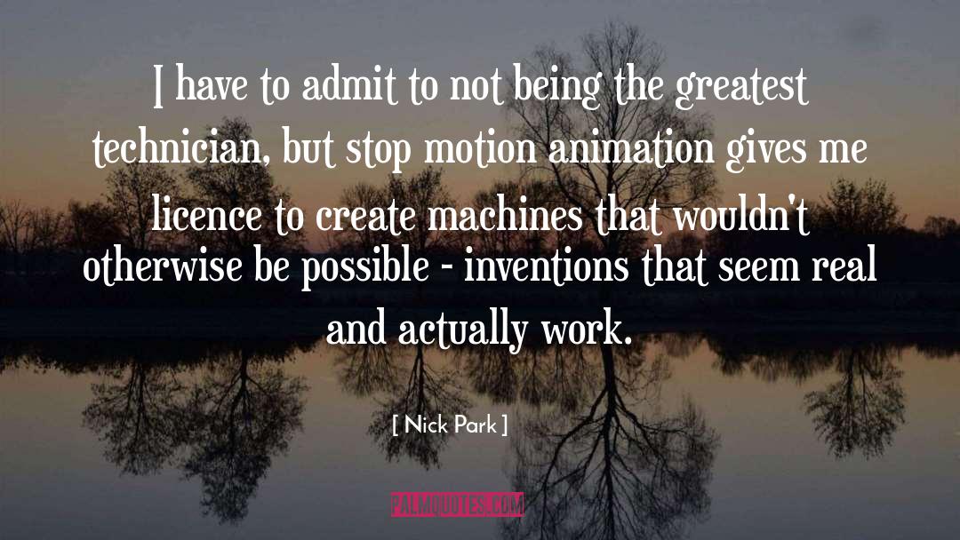 Suppressed Inventions quotes by Nick Park