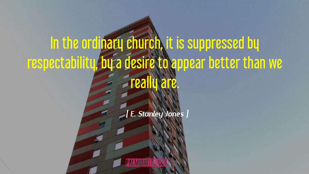Suppressed quotes by E. Stanley Jones