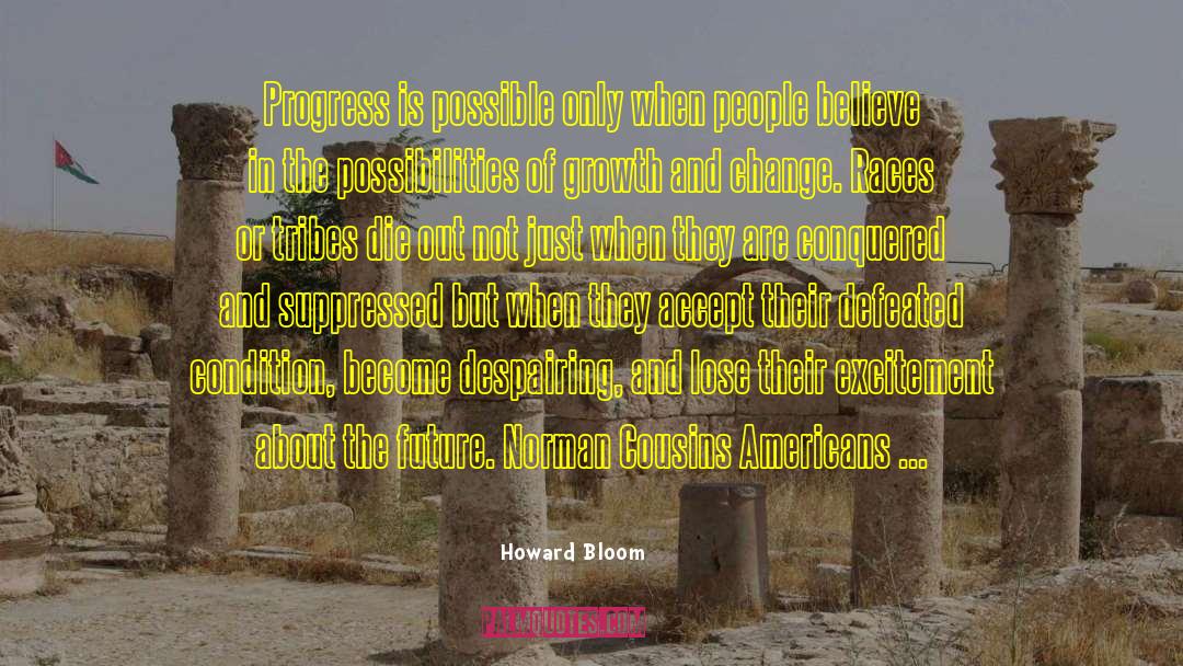 Suppressed quotes by Howard Bloom