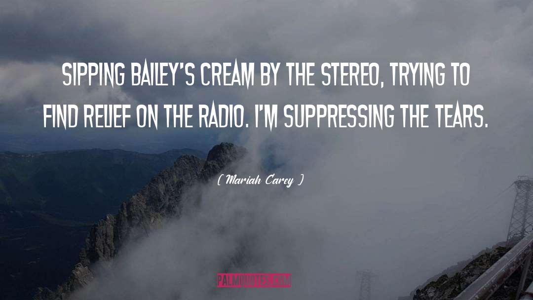 Suppressing quotes by Mariah Carey