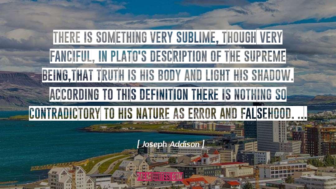 Supreme Being quotes by Joseph Addison