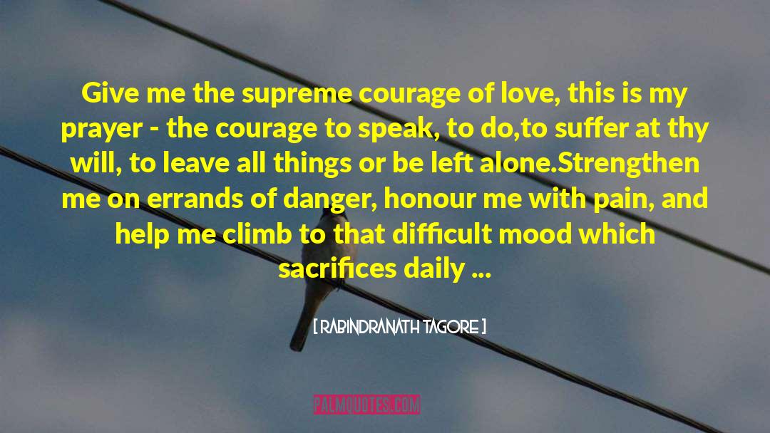 Supreme Confidence quotes by Rabindranath Tagore