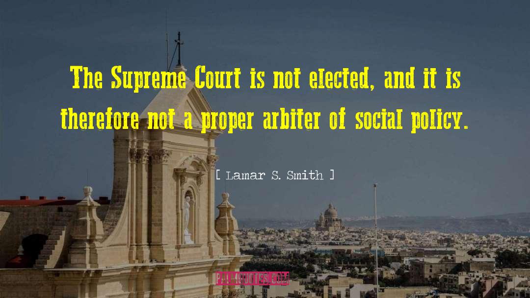 Supreme Court Of Canada quotes by Lamar S. Smith