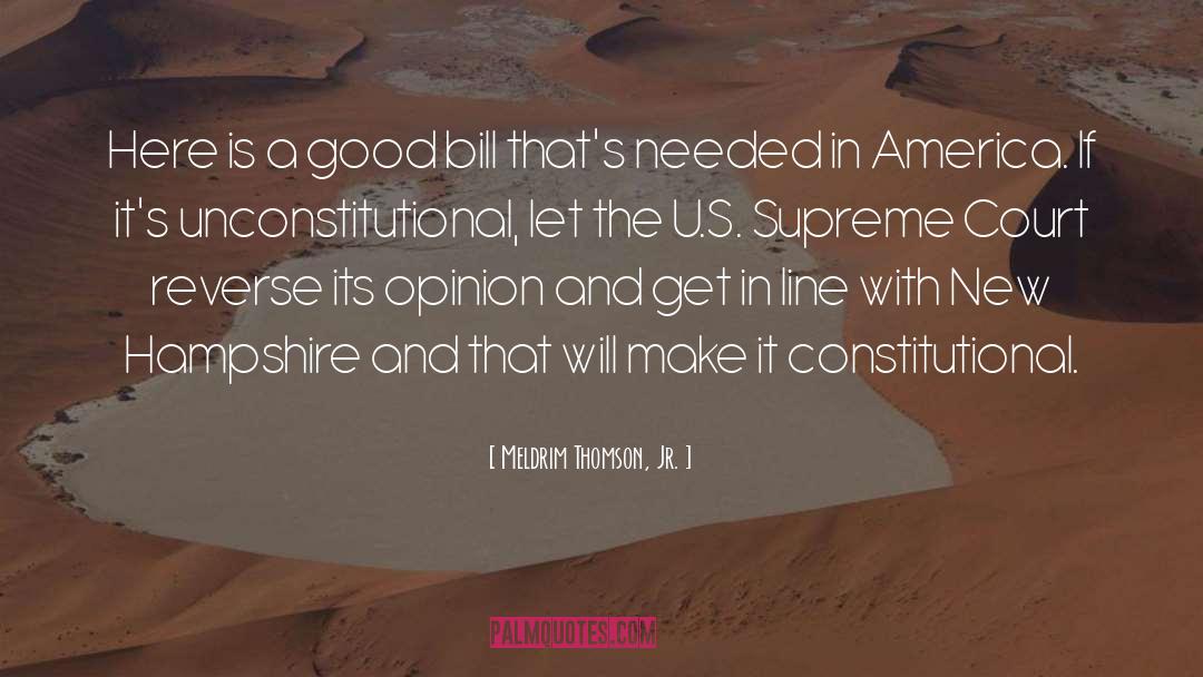 Supreme Court quotes by Meldrim Thomson, Jr.