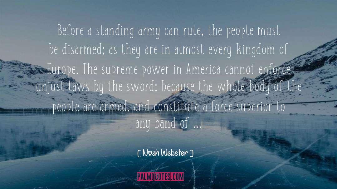 Supreme Power quotes by Noah Webster