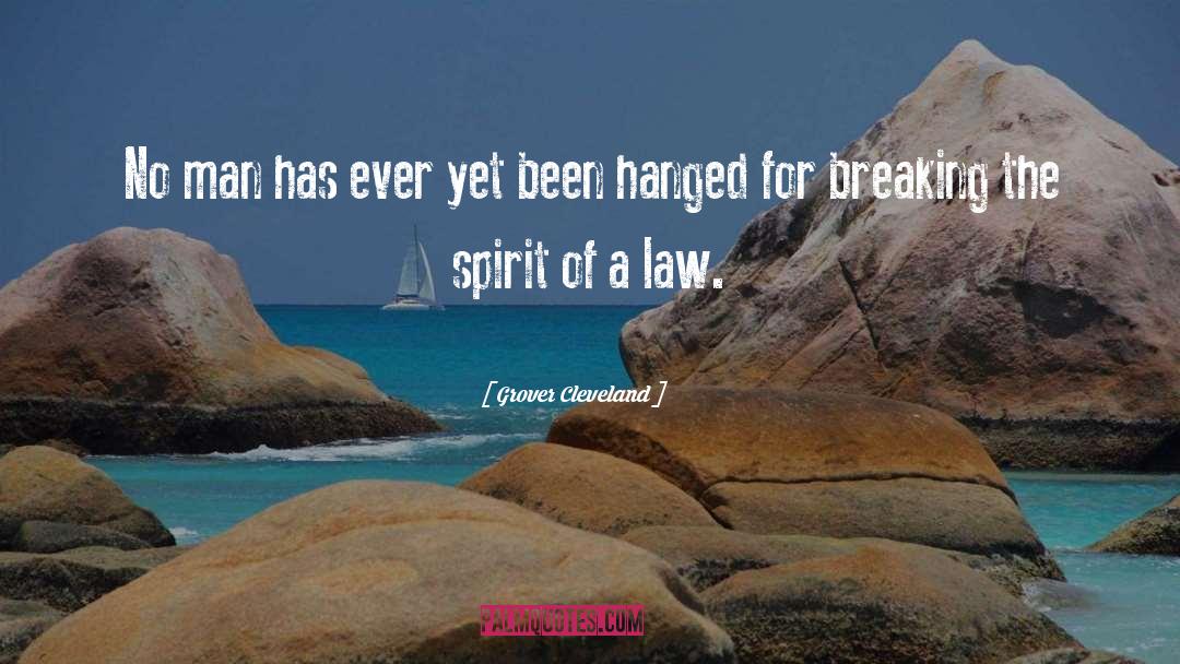 Supreme Spirit quotes by Grover Cleveland