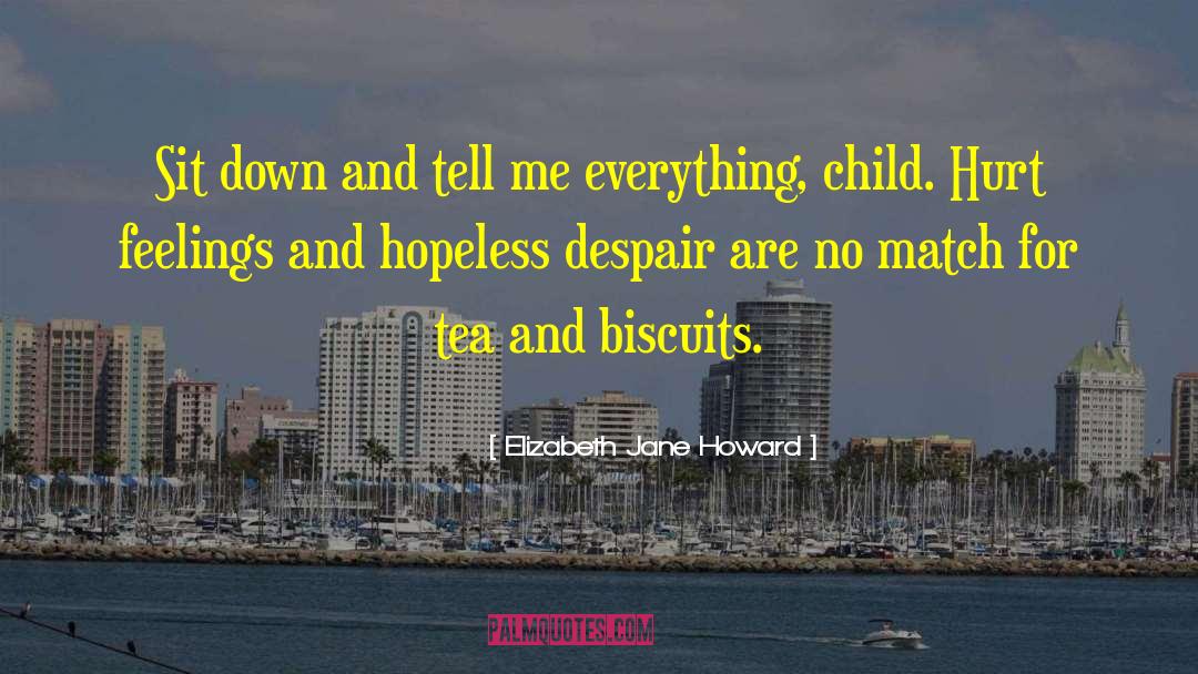 Supressing Feelings quotes by Elizabeth Jane Howard