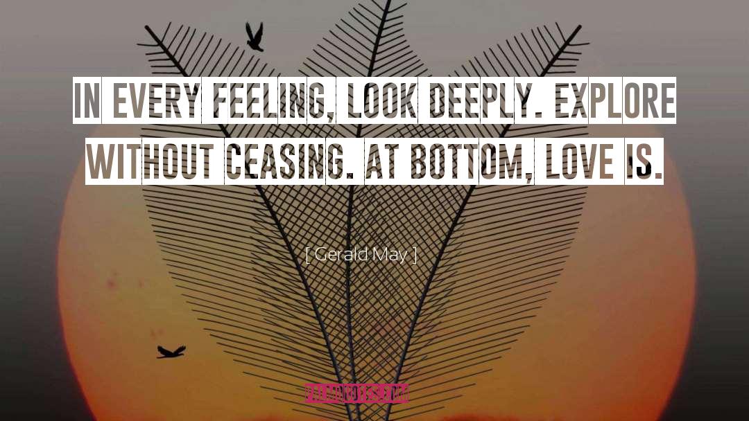 Supressing Feelings quotes by Gerald May