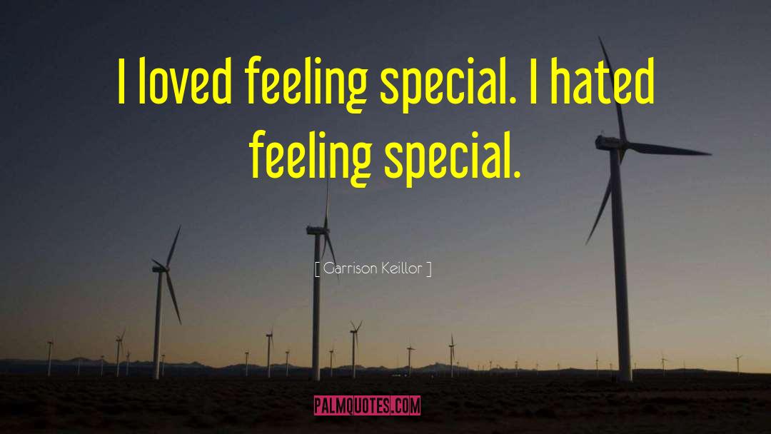 Supressing Feelings quotes by Garrison Keillor