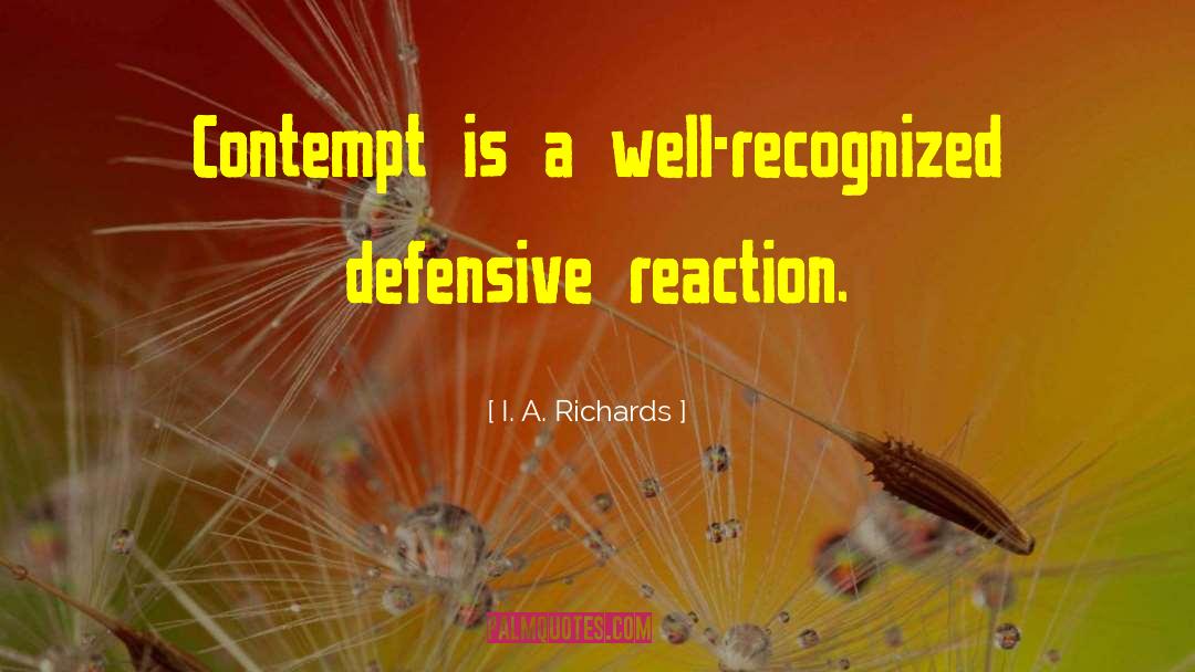 Suprise Reactions quotes by I. A. Richards