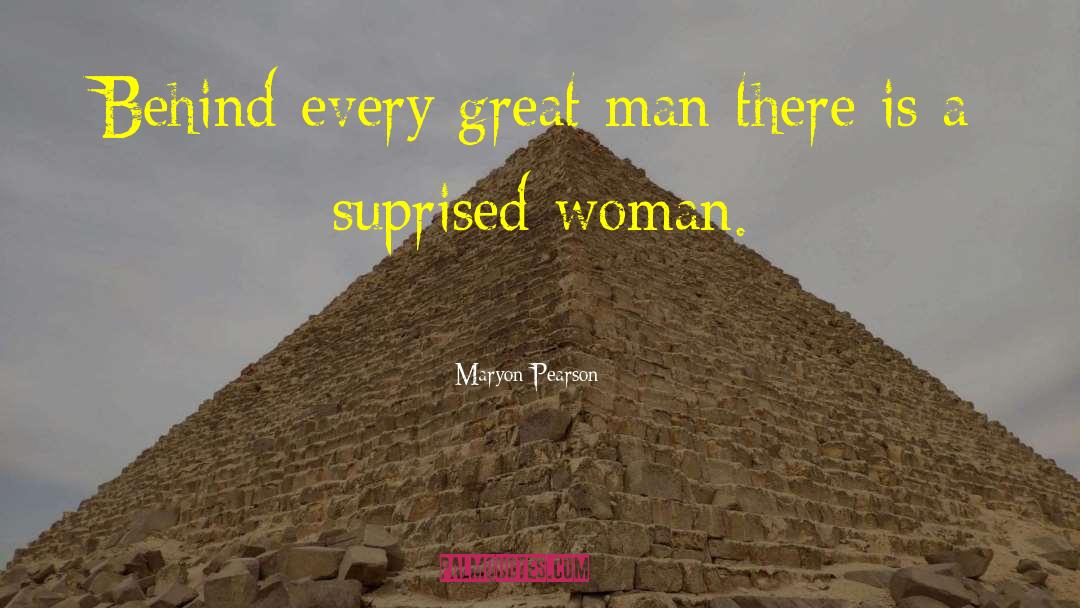 Suprised quotes by Maryon Pearson