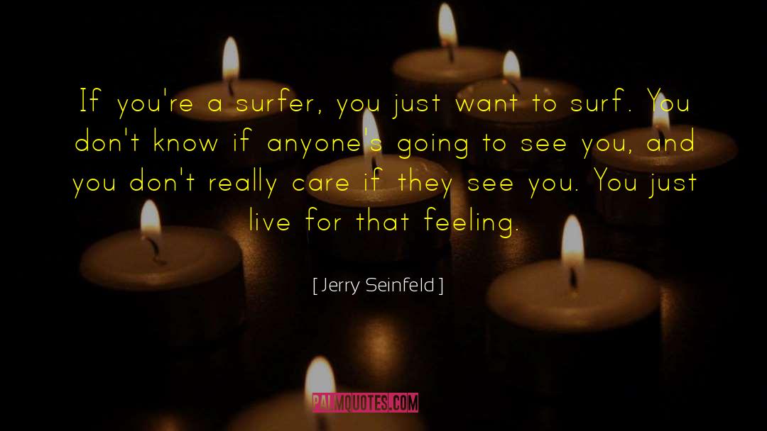 Surfer quotes by Jerry Seinfeld