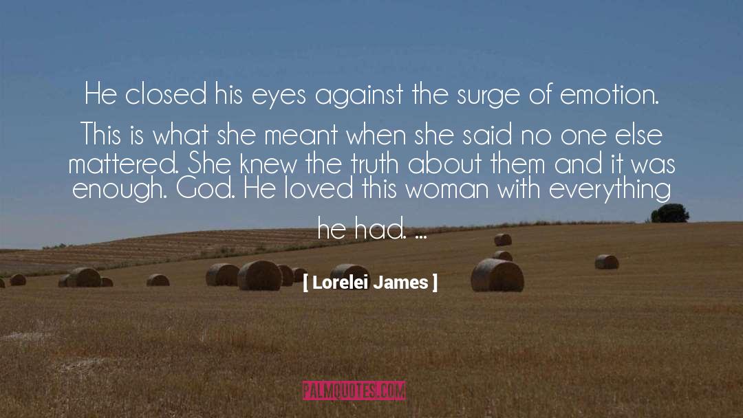 Surge quotes by Lorelei James