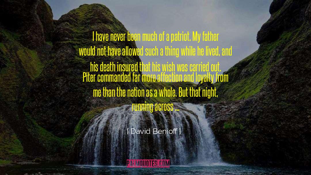 Surge quotes by David Benioff