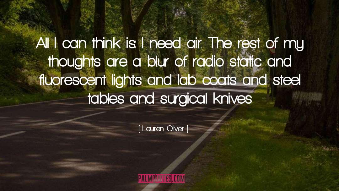 Surgical quotes by Lauren Oliver