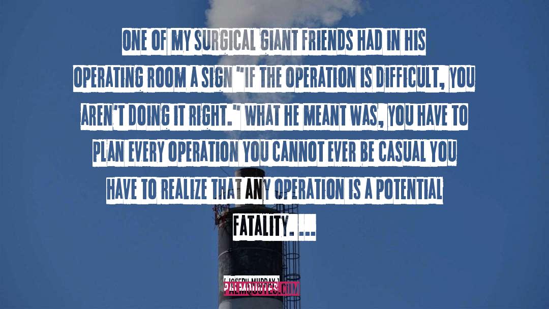 Surgical quotes by Joseph Murray