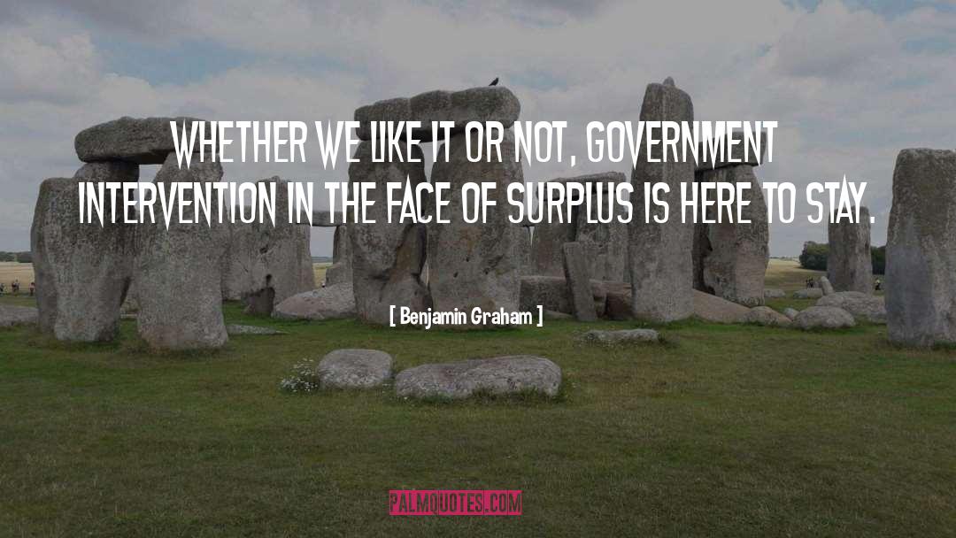 Surplus quotes by Benjamin Graham