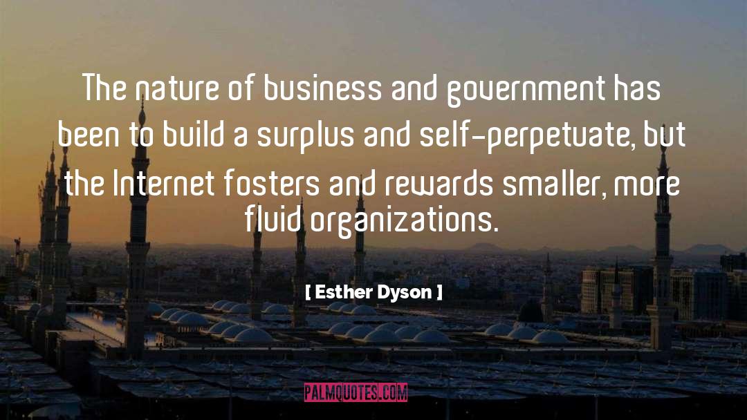 Surplus quotes by Esther Dyson