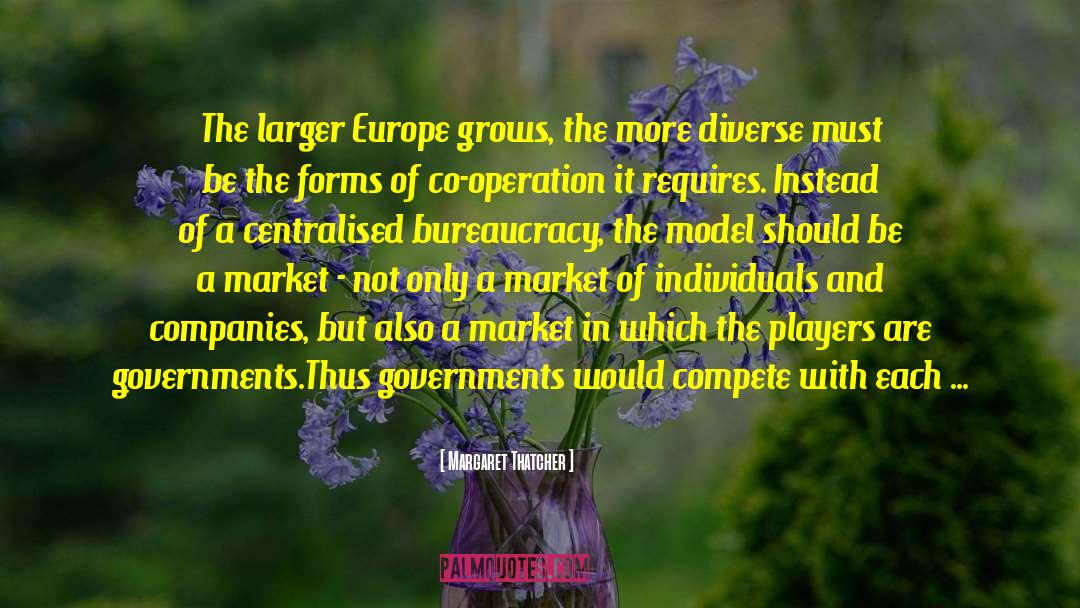Surpluses Drive Market quotes by Margaret Thatcher