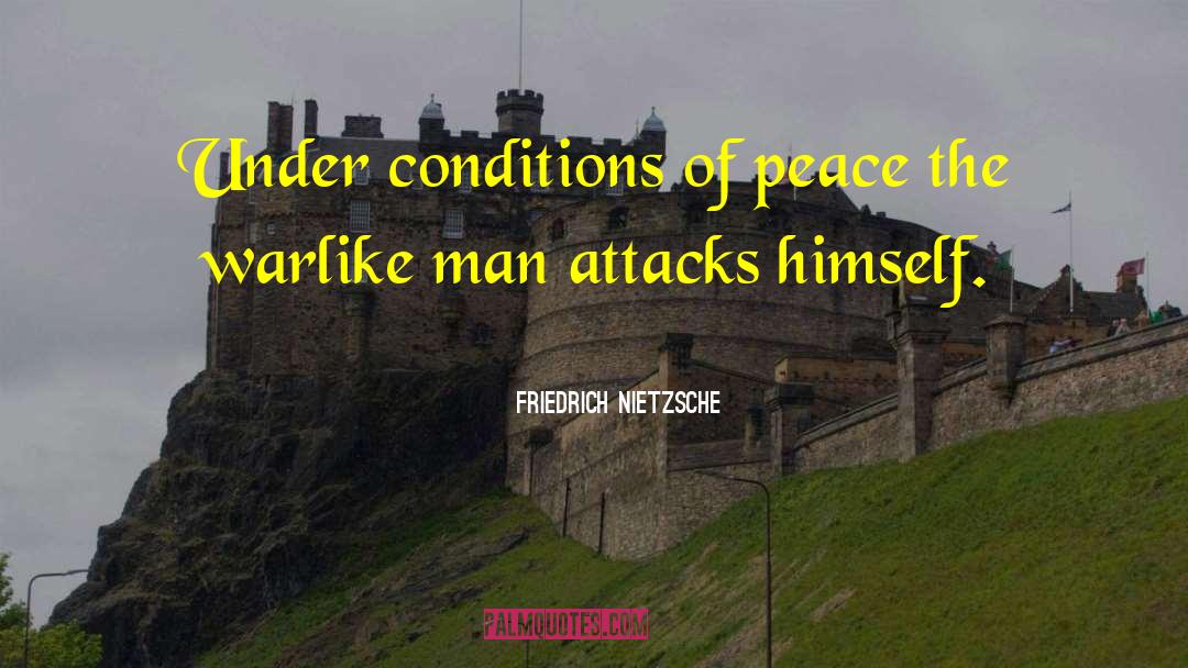 Surprise Attacks quotes by Friedrich Nietzsche