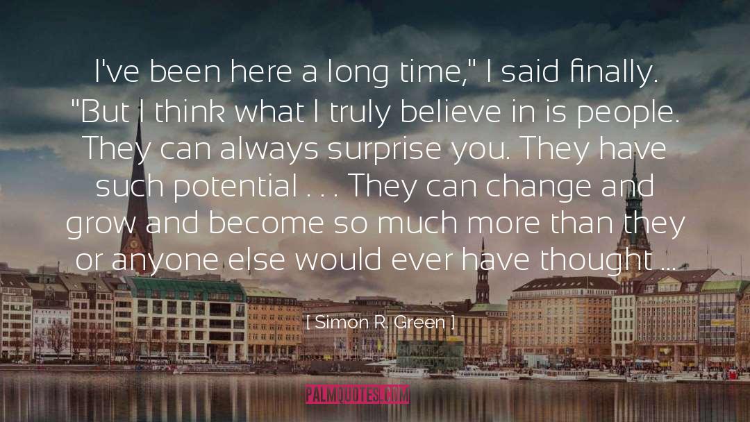 Surprise quotes by Simon R. Green