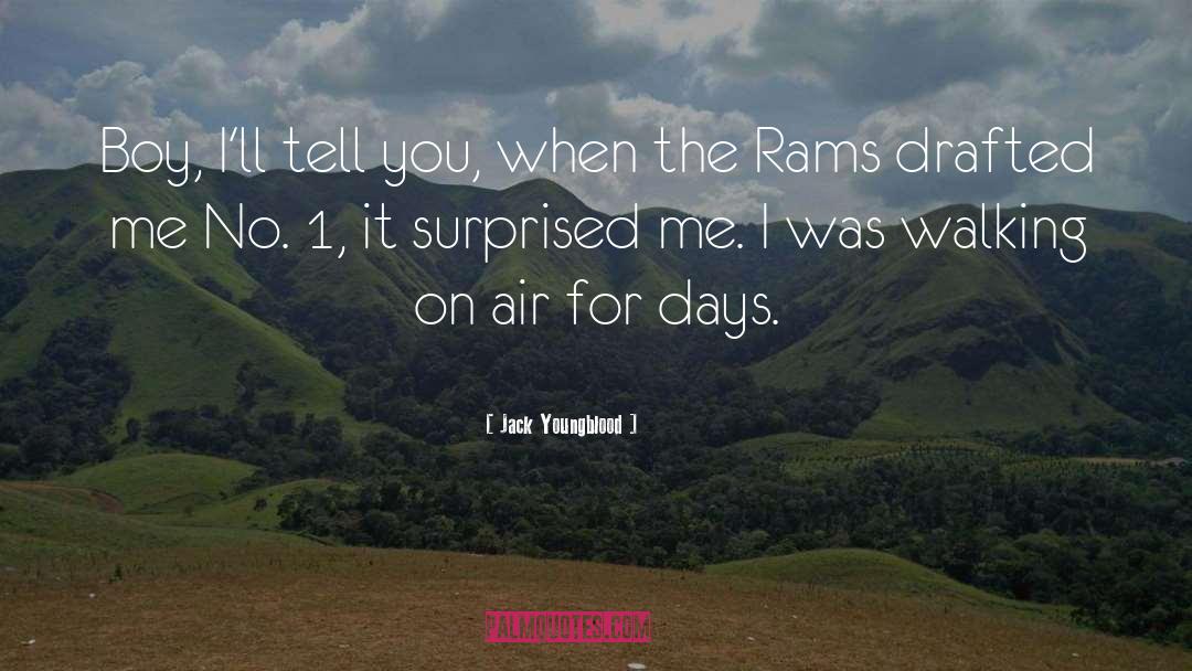 Surprised quotes by Jack Youngblood