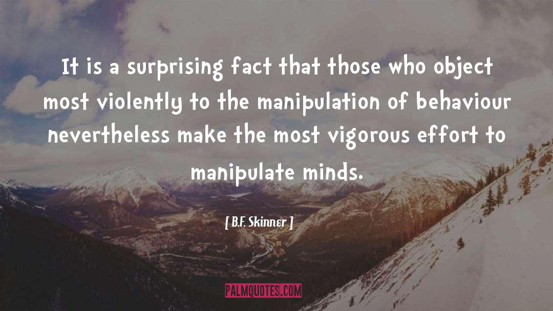 Surprising quotes by B.F. Skinner