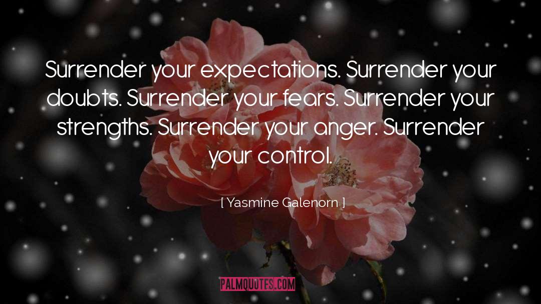 Surrender Control quotes by Yasmine Galenorn