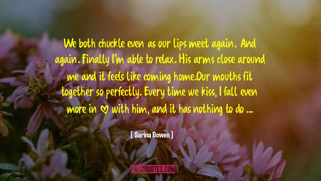 Surrender My Love quotes by Sarina Bowen