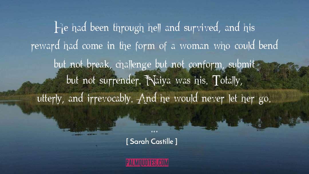 Surrender quotes by Sarah Castille