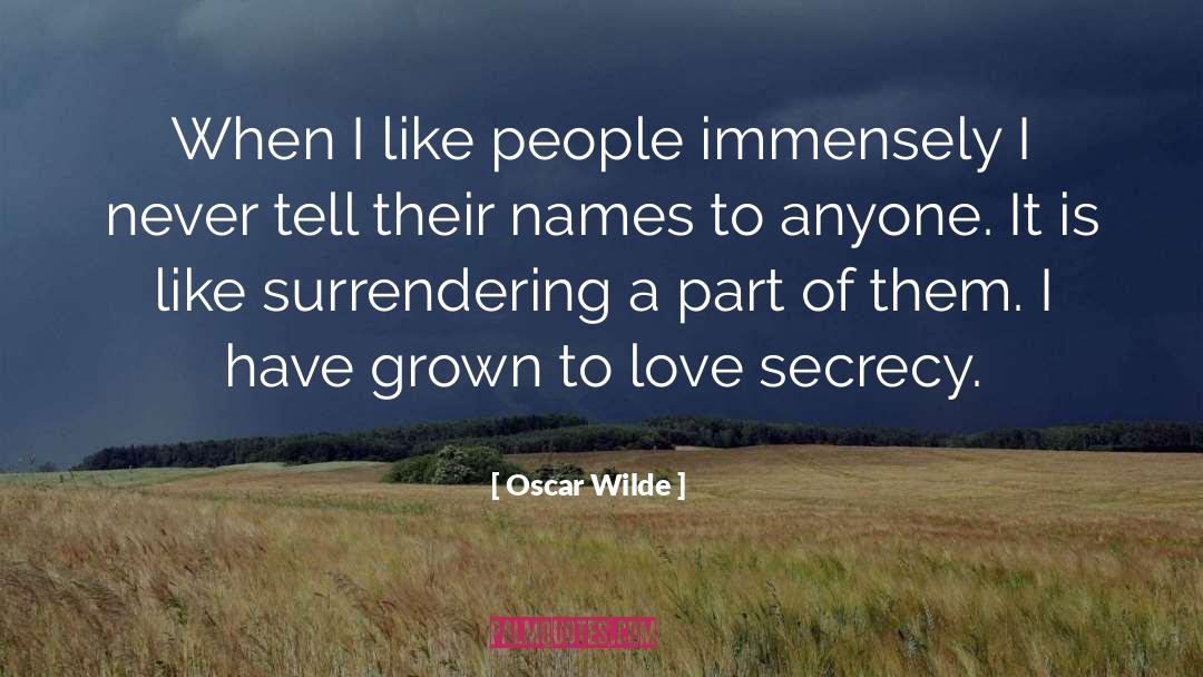 Surrendering quotes by Oscar Wilde