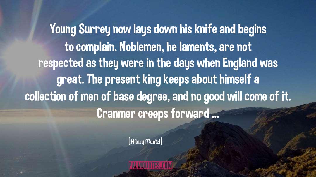 Surrey quotes by Hilary Mantel