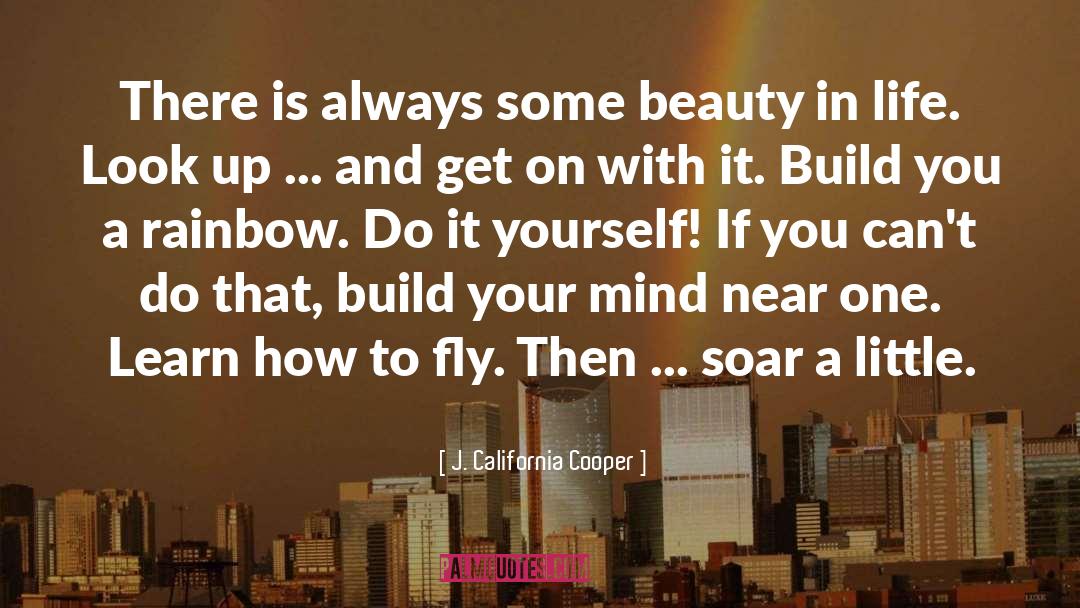 Surround Yourself With Beauty quotes by J. California Cooper