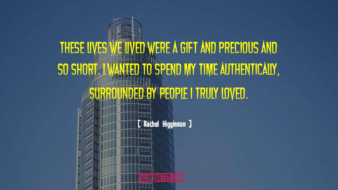 Surrounded By People quotes by Rachel Higginson