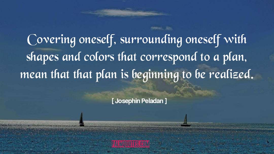 Surrounding quotes by Josephin Peladan