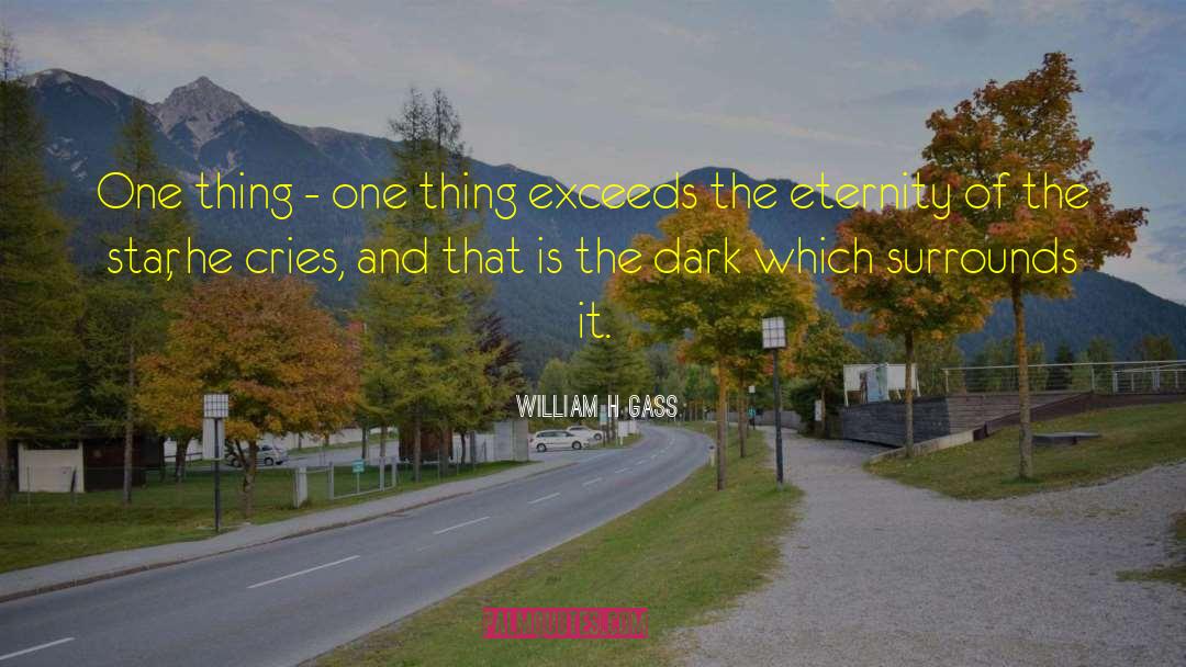 Surrounds quotes by William H Gass