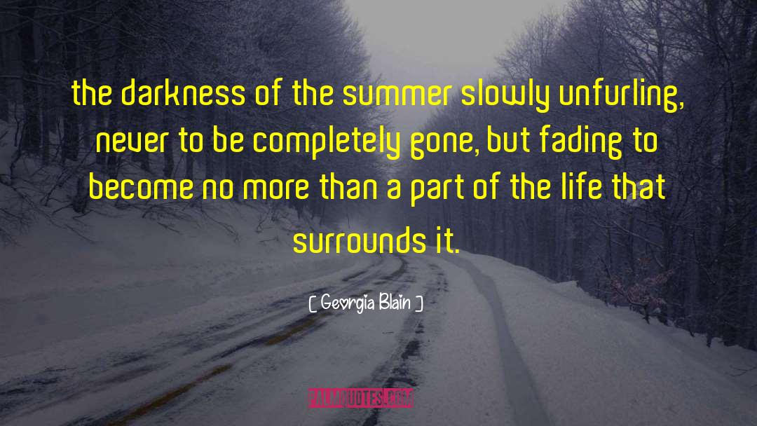 Surrounds quotes by Georgia Blain
