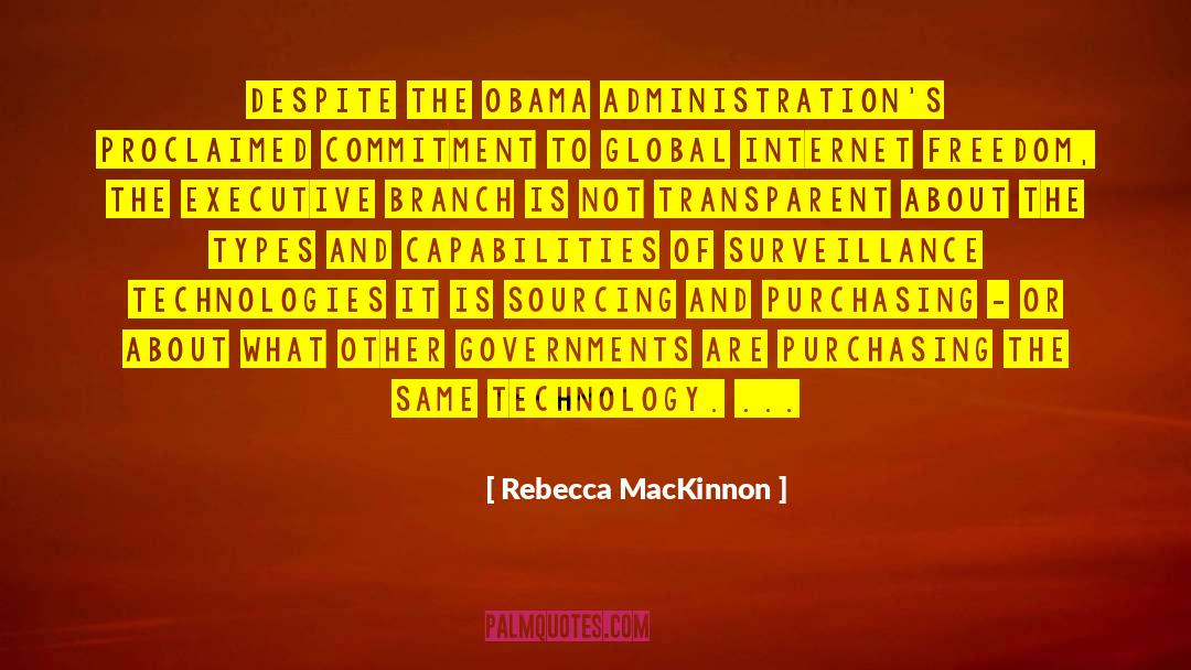 Surveillance quotes by Rebecca MacKinnon