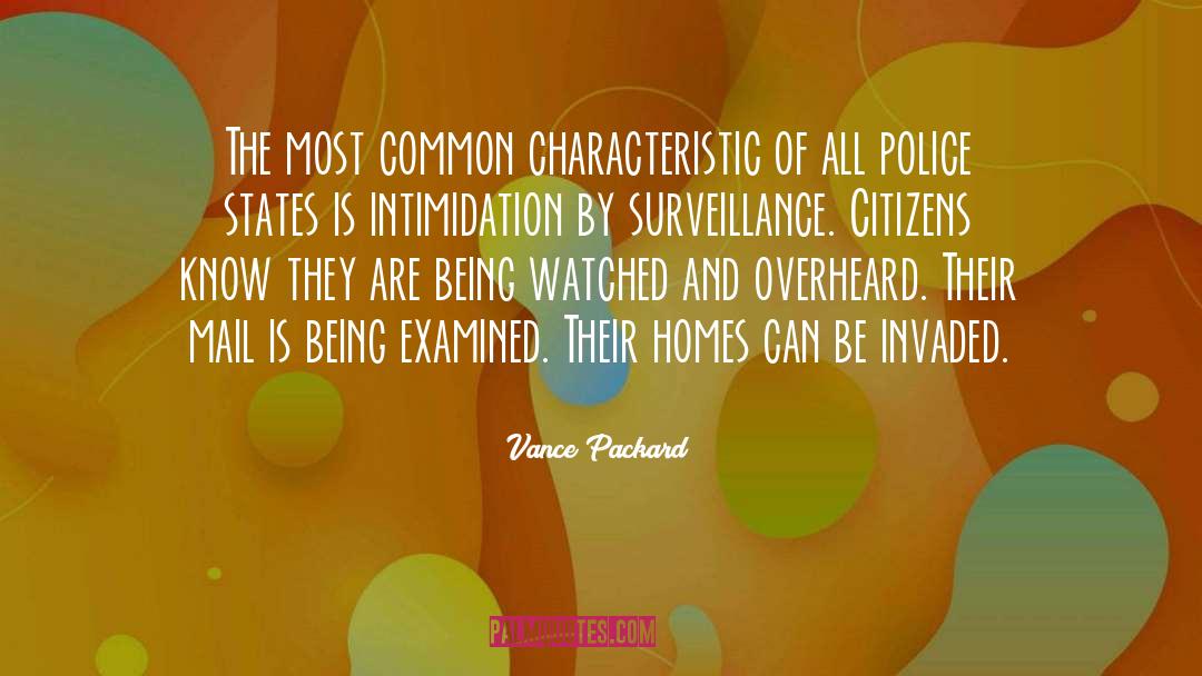 Surveillance quotes by Vance Packard