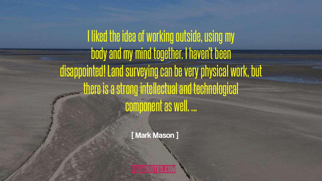 Surveying quotes by Mark Mason