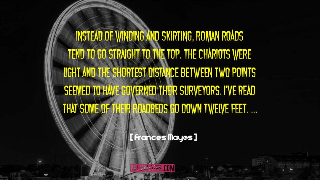 Surveyors quotes by Frances Mayes