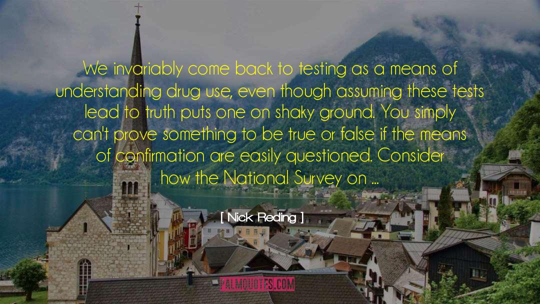 Surveyors quotes by Nick Reding