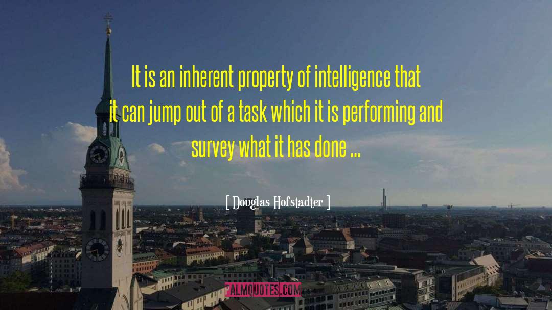 Surveys quotes by Douglas Hofstadter
