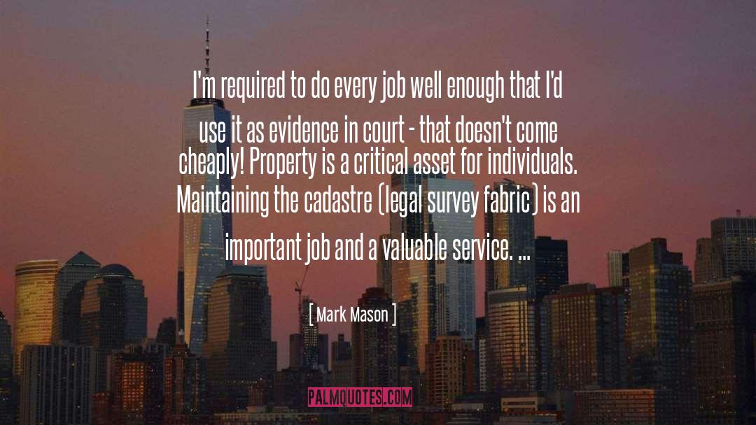 Surveys quotes by Mark Mason