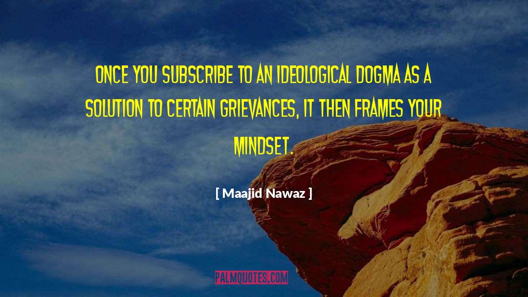 Survival Mindset quotes by Maajid Nawaz