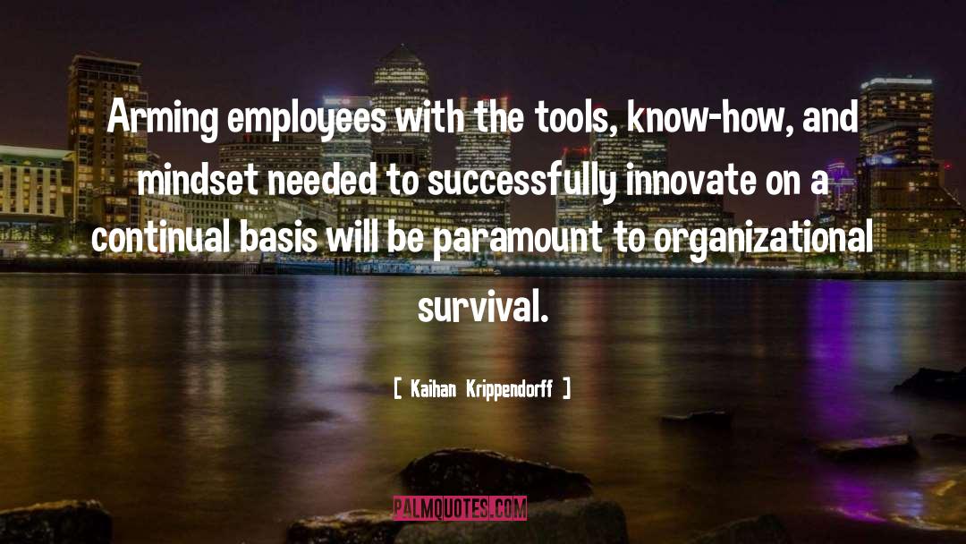 Survival Mindset quotes by Kaihan Krippendorff