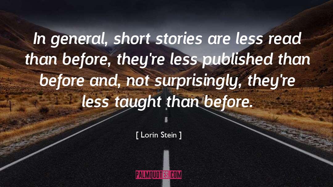 Survival Story quotes by Lorin Stein