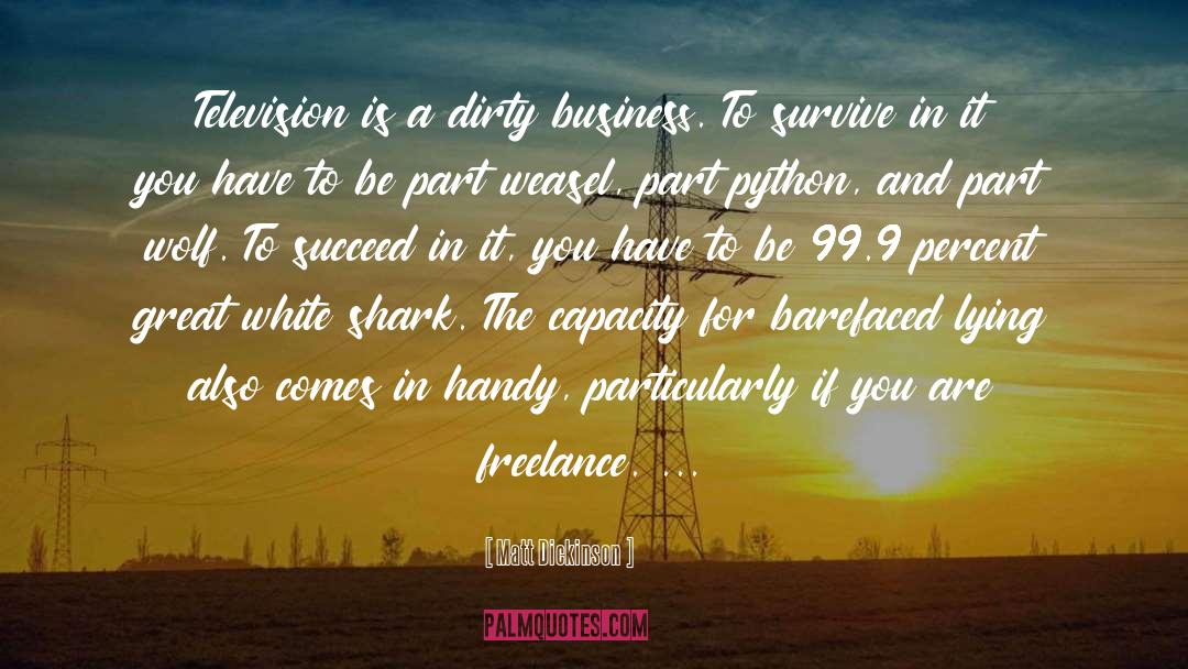 Survive quotes by Matt Dickinson