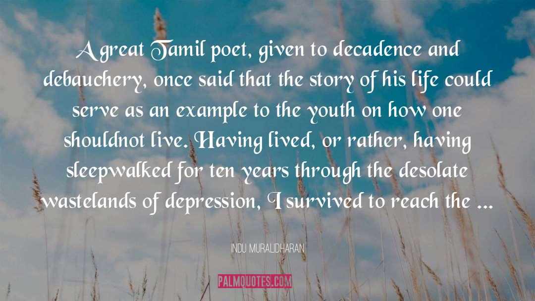 Surviving Depression quotes by Indu Muralidharan